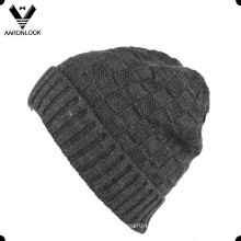 Мужская жаккардовая туника Knit Beanie with Brim